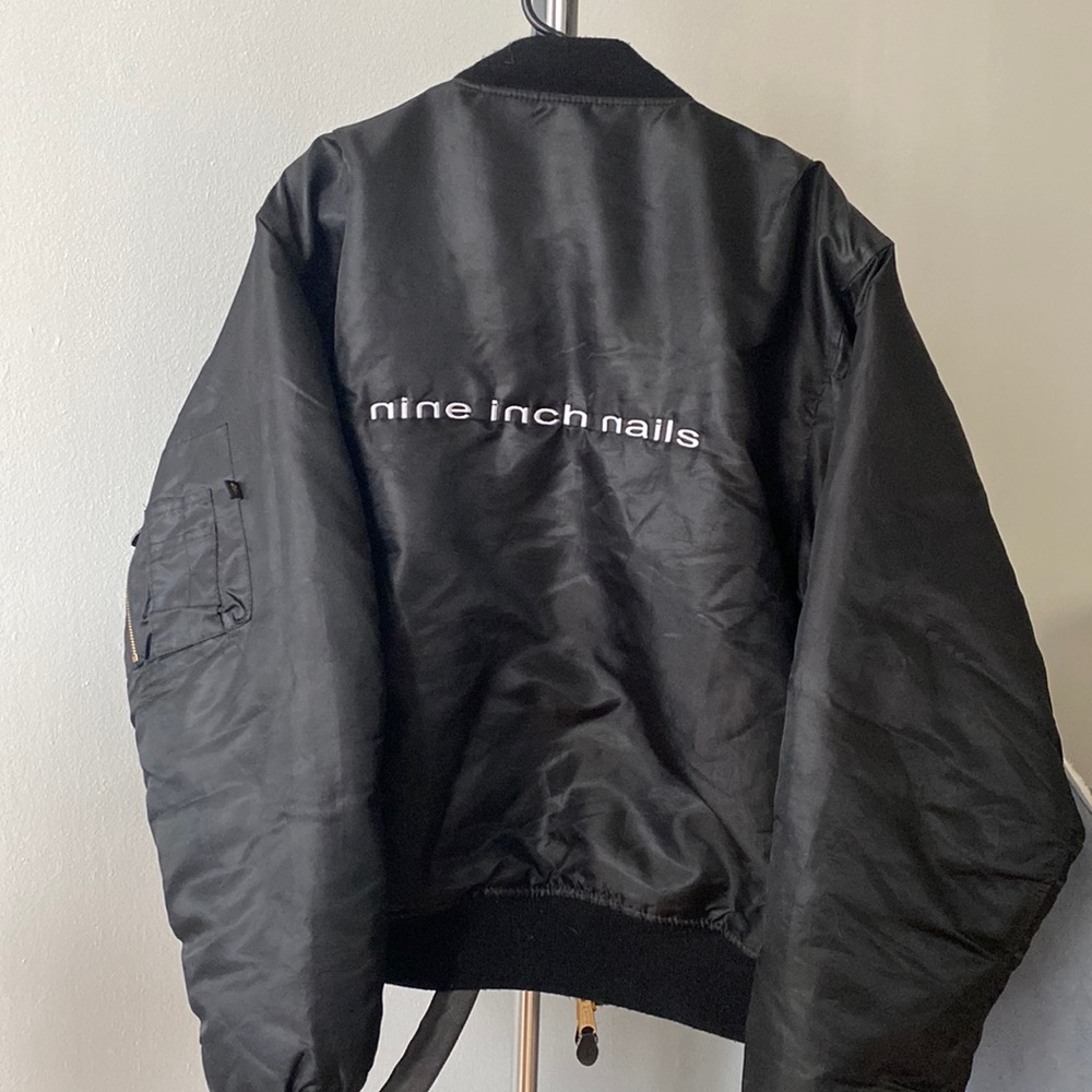 Nine inch nails custom bomber